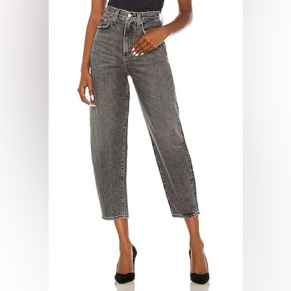 Agolde Balloon Ultra High Rise Curved Taper Jeans Size 23